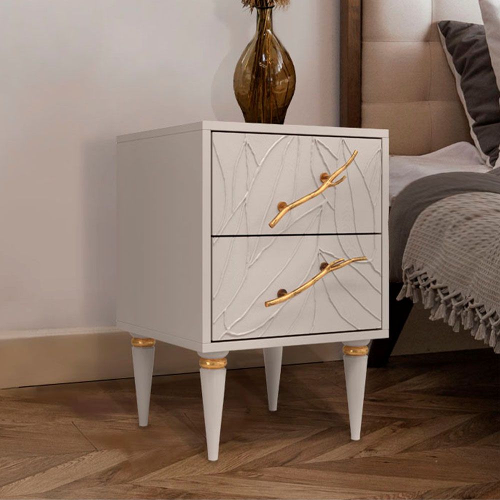 Тумба Арт Колор leaves Классик Голд Серый агат