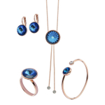 Серьги Fiore Luna Royal Blue Delite A1903.23 BL/RG