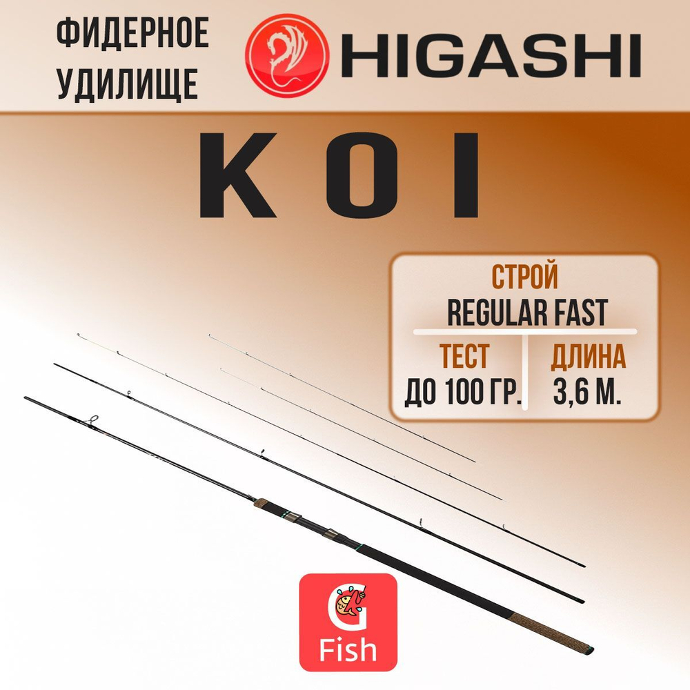 Фидерное удилище Koi 3,3m 120g