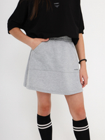 Юбка с кенгуру, меланж