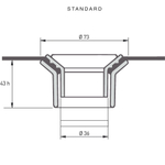 Клапан Bravo 2001, серый