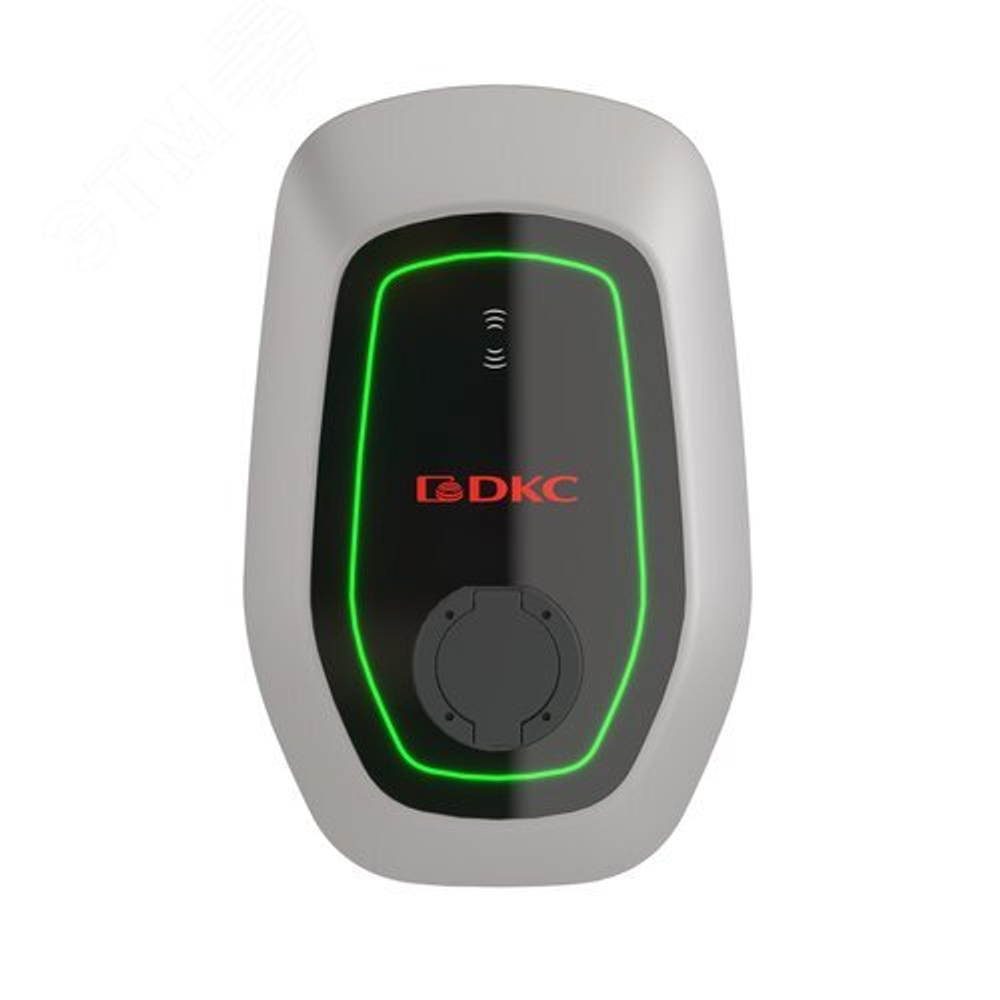 Зарядная станция для электромобилей EOS Charge/напольная (с использованием специальной стойки, в комплект не входит) настенная, медленная (AC), 22kW, розетка Type2 EC22SCOMS DKC