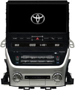 Магнитола для Toyota Land Cruiser 200 2015-2021 (с JBL и 360) - Redpower 75201L монитор 10" на Android 10, 6/128Гб, CarPlay, 4G SIM-слот, блок климата в комплекте