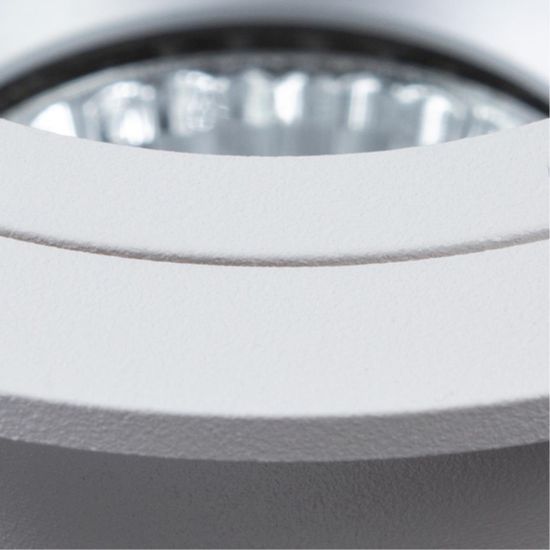 A2161PL-1WH Светильник потолочный встраиваемый ALKES для MR16 Ø92x36мм белый IP20 монтаж Ø82мм