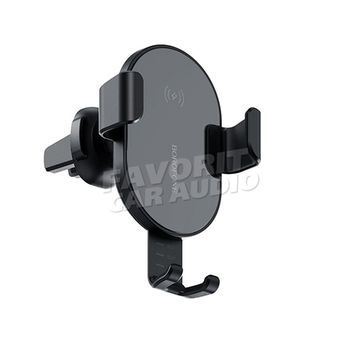 Держатель Borofone BQ5 бесп. зарядка черный