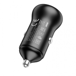 Автомобильное зарядное устройство HOCO NZ5 Smooth Road, 1xUSB + 1xUSB-C, 5A, 30 Вт, черн, 013275