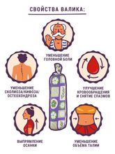 Валик можжевелово-лавандовый 30х10 см