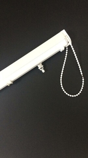 Карниз "Рим" Австрийские, Рим шторы, в комплекте Цвет БЕЛЫЙ 160 см.