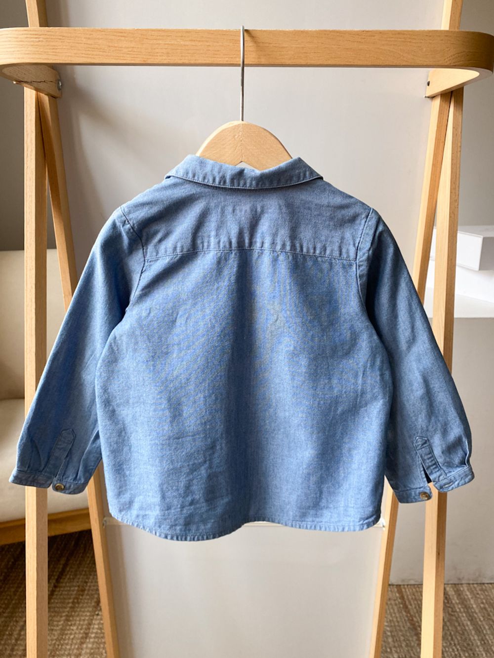 Джинсовая рубашка Bonpoint, 92