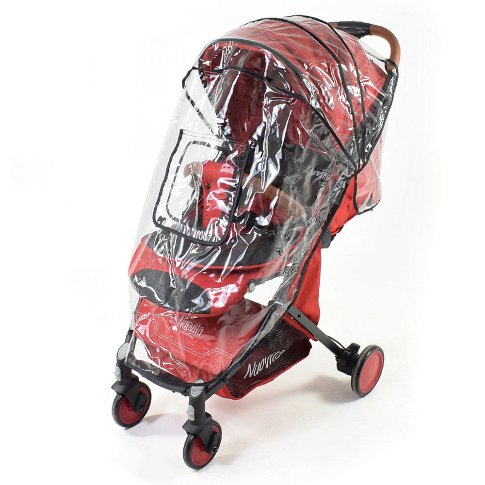 Прогулочная коляска Nuovita Giro Rosso, Nero / Красный, Черный