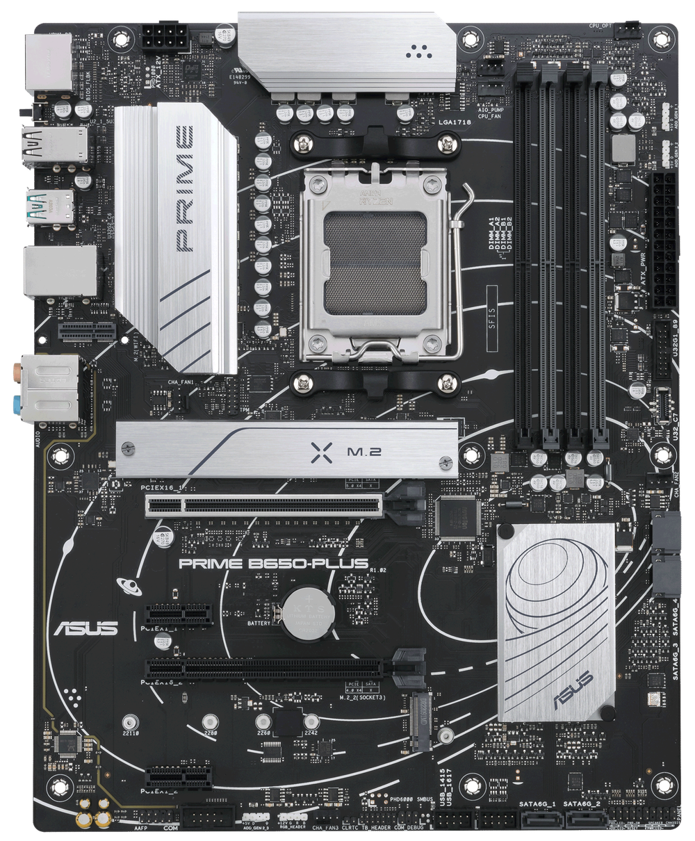 Материнская плата ATX ASUS PRIME B650-PLUS