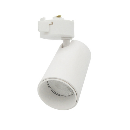 ULB-Q276 8W-4000К WHITE Светильник-прожектор светодиодный трековый. 800 Лм. Белый свет 4000К. Корпус белый. ТМ Volpe.