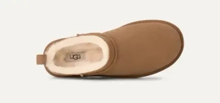 UGG Угги Classic Micro Botas, каштановый