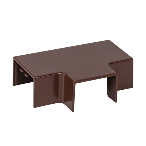 Угол T-образный (25x16) (4 шт) темное дерево EKF-Plast