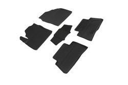 Резиновые коврики с высоким бортом для Toyota C-HR 2016-2023 Seintex.90235