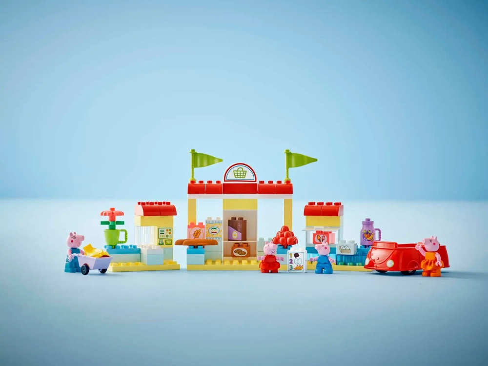 Конструктор LEGO Duplo 10434 Peppa Pig: супермаркет