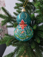 Матрешка стеклянная "Лягушка Царевна"