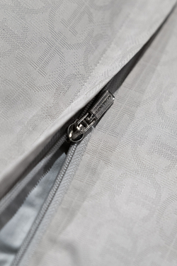 Постельное белье семейное Garda Decor Гарда серое