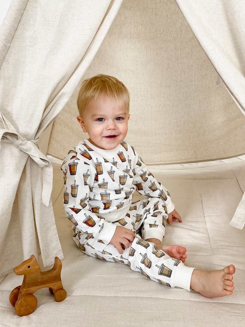 Утеплённый комплект Mjölk Стаканчики, уценка