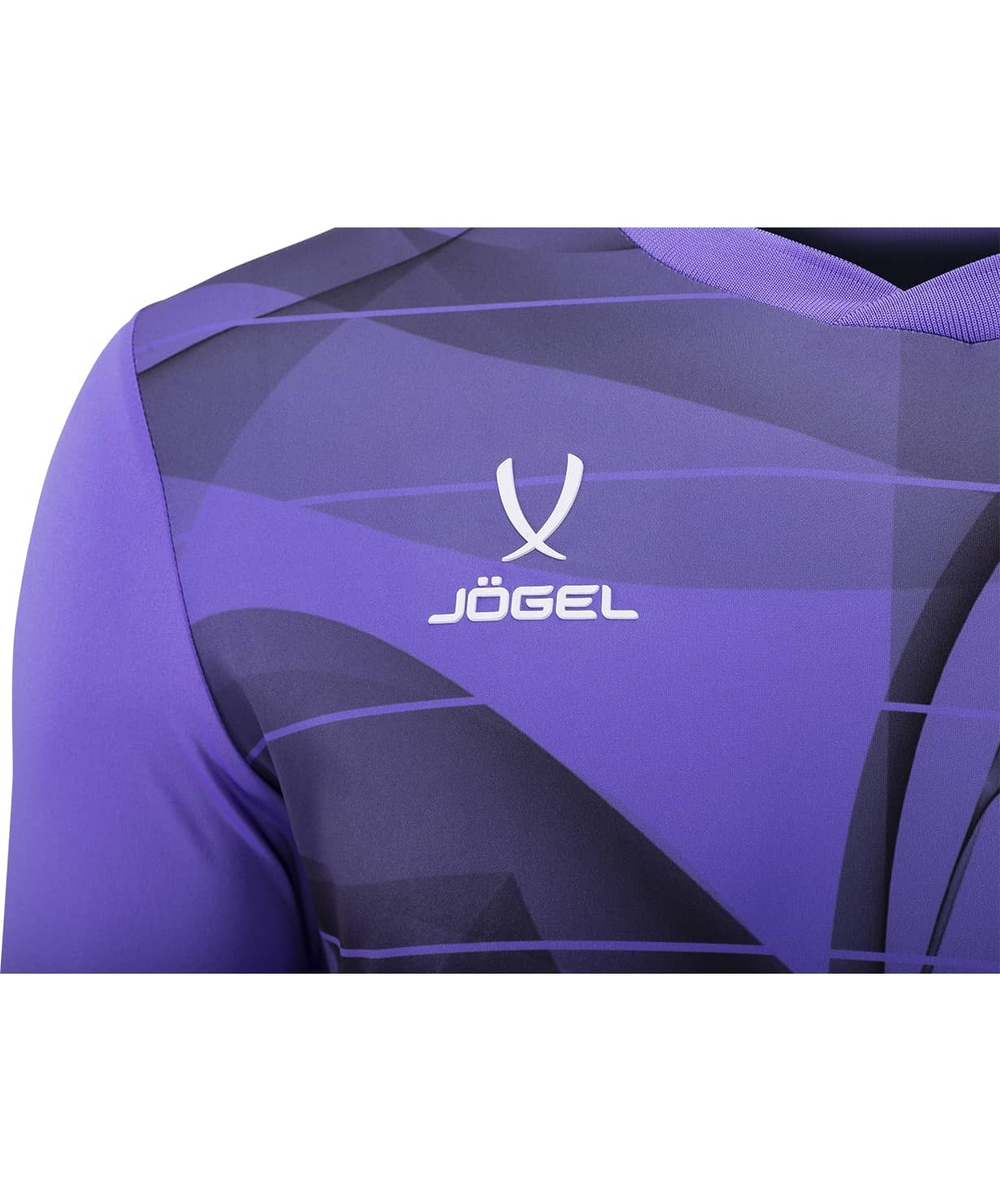 Свитер вратарский DIVISION PerFormDRY GK Pattern LS, сиреневый/темно-серый/белый