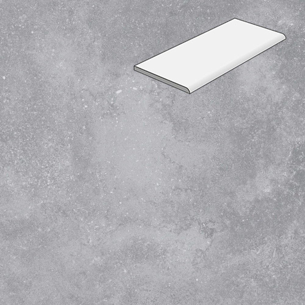 Ступень с фаской Lifebrick Limestone Blue 600x330x20