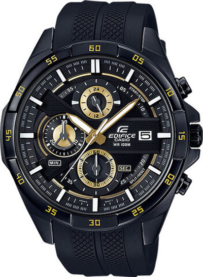 Японские наручные часы Casio Edifice EFR-556PB-1A с хронографом