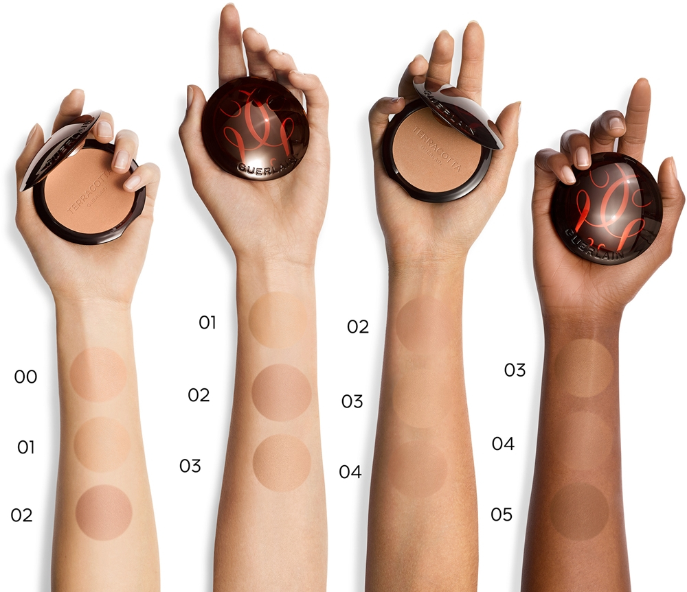 GUERLAIN Terracotta Original - Пудра для загара, заполняемая оттенок 02 Medium Cool, 8 g