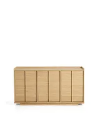 Комод Onix с отделкой из дубового шпона натурального оттенка, 150 x 80 см
