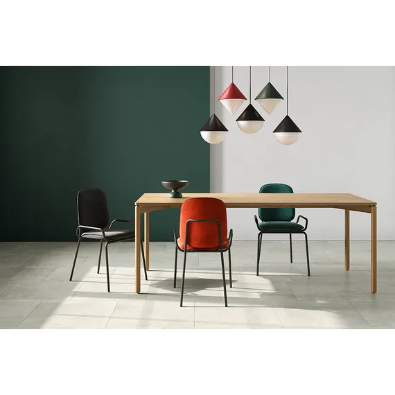 Стул Ror, Double Frame, черный велюр