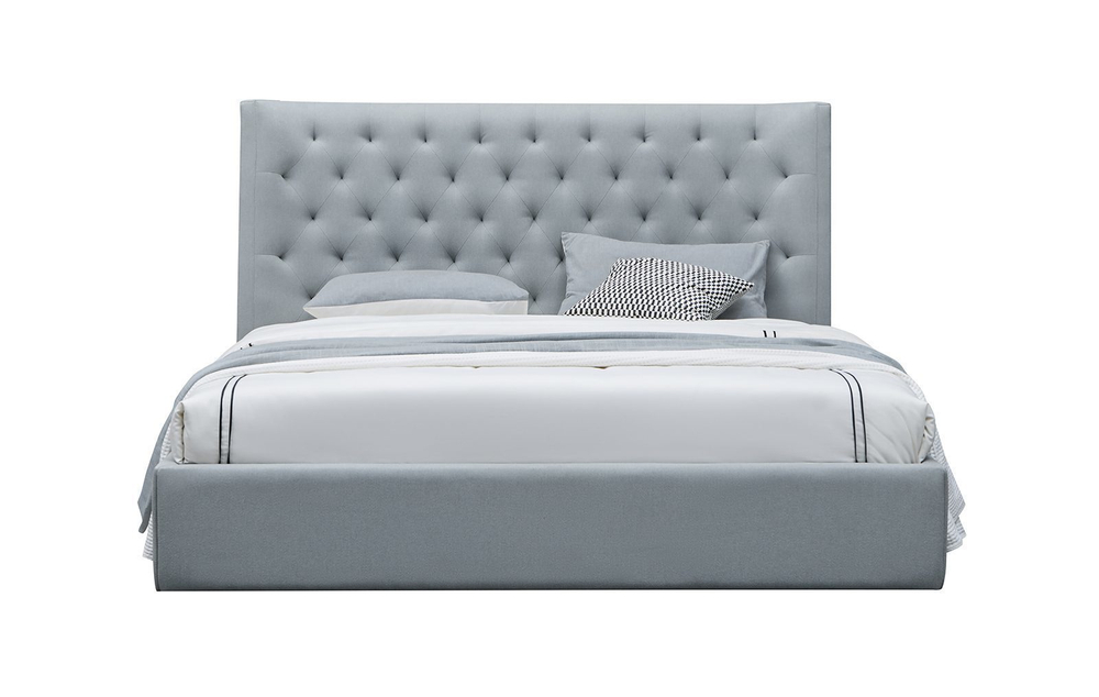 Кровать 1726 GREY серая
