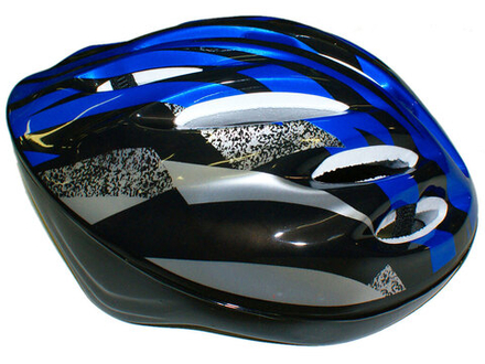 Защитный шлем для роллеров, велосипедистов. Материал: пластмасса, пенопласт. :(К-11-2):