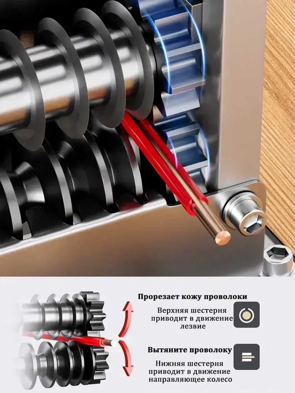 Станок для разделки кабеля,1-17мм станок для зачистки проводов для зачистки кабеля