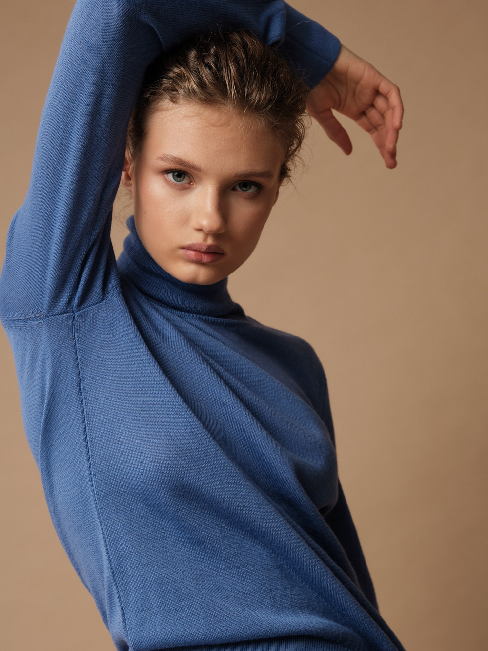 J0215 Джемпер женский, сиреневый dbr