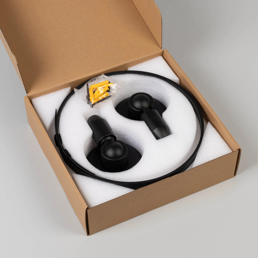 Система креплений STINGRAY-R2-SET-5000 BLACK (Arlight, Сталь+Алюминий) 050662