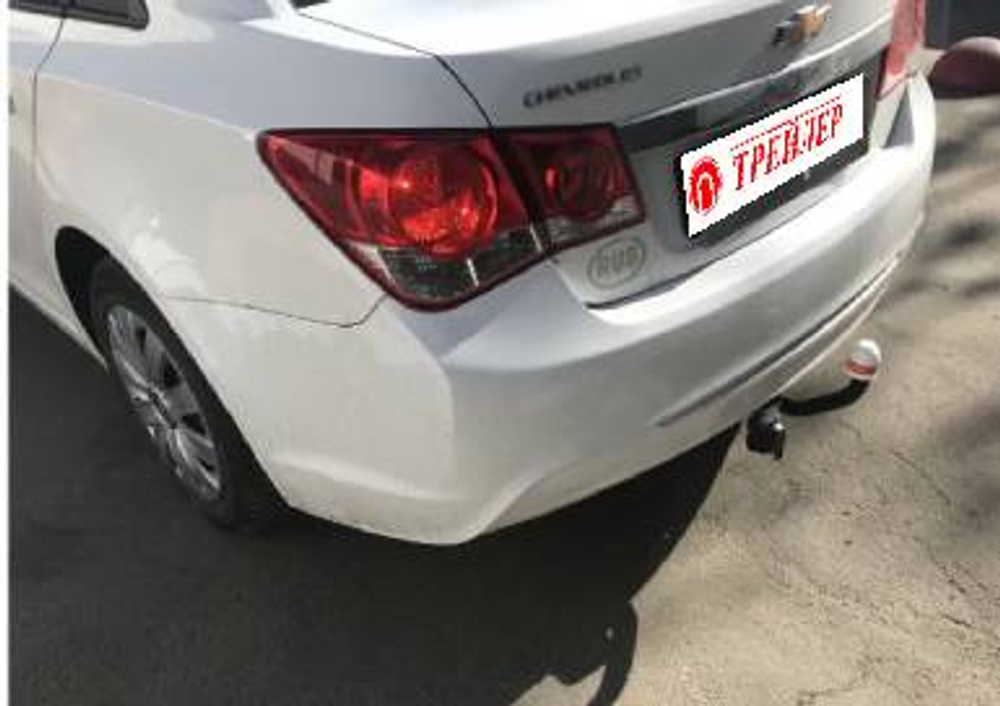 9450 Фаркоп для Chevrolet Cruze седан 2009-2015, Chevrolet Cruze хетчбек 2011-2016 твердое крепление шара