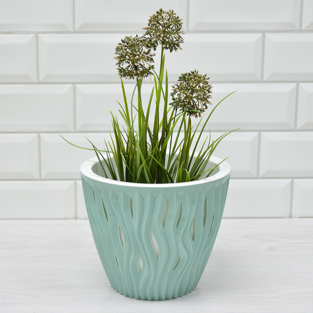 Кашпо Вдохновение 3л, нефрит