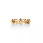 Кольцо из жёлтого золота 18k,Tiffany 💠Hard Wear micro
