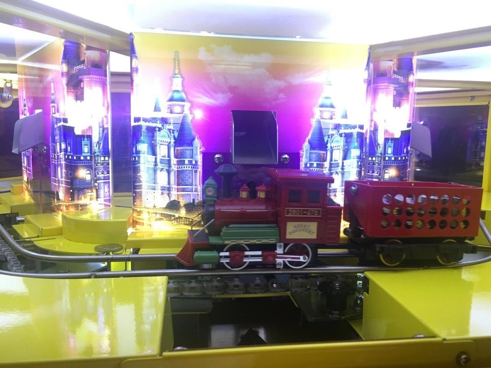 western dream, монетный автомат, монетный замок, поезд с монетами, Western Dream пушер вестерн дрим, пушер монетный