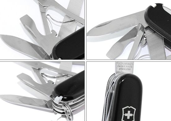 Складной нож Victorinox Мод. Mountaineer Black (91 мм) - 18 функций