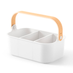 Органайзер bellwood, 29х17 см, белый/натуральное дерево