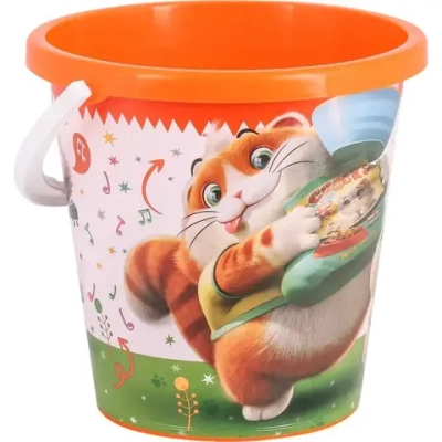 Ведро детское 44 котёнка 1,5л (комплект 30 шт)