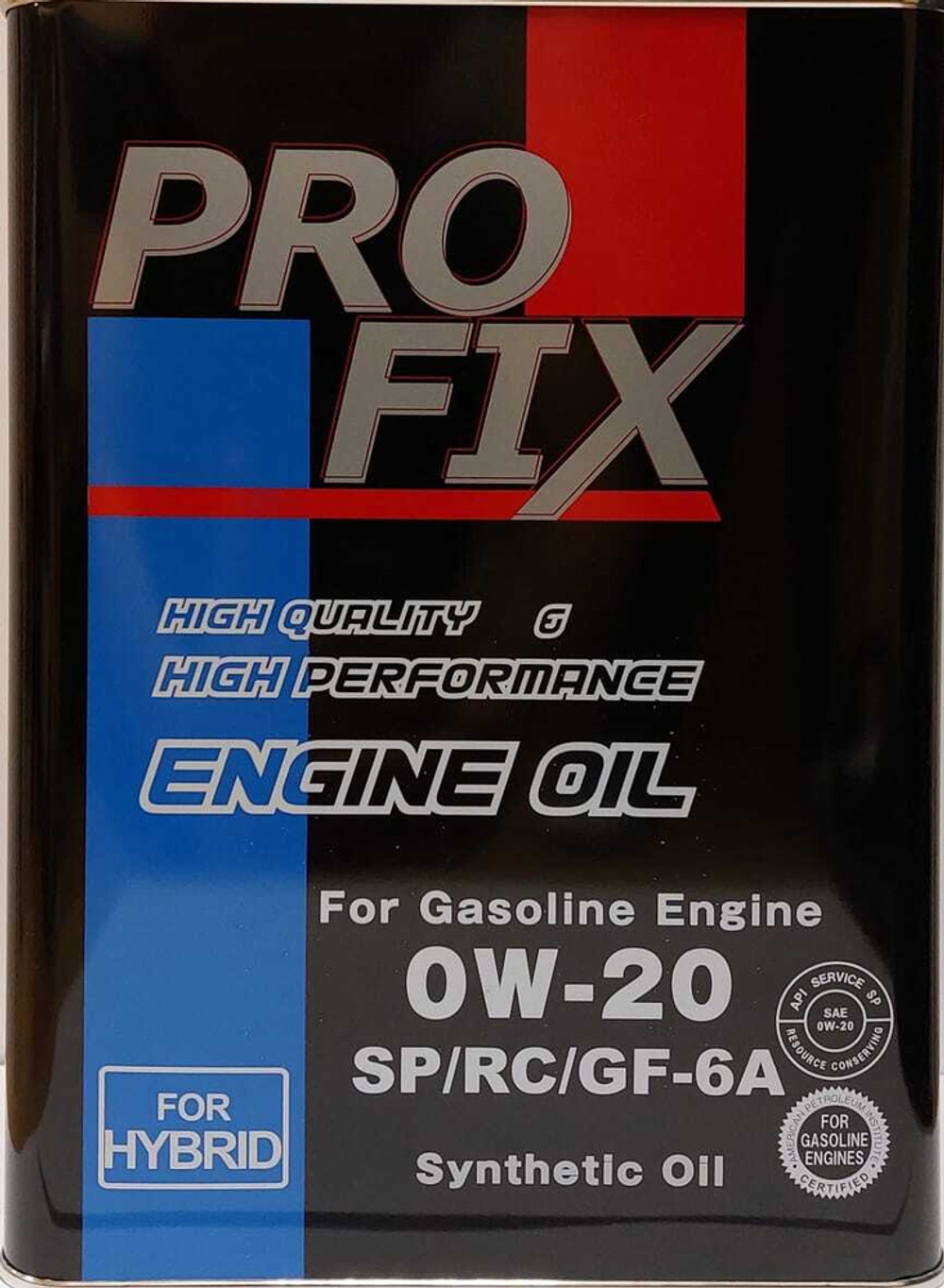 Масло моторное PROFIX  0W20  SP0W20C синтетика  4л