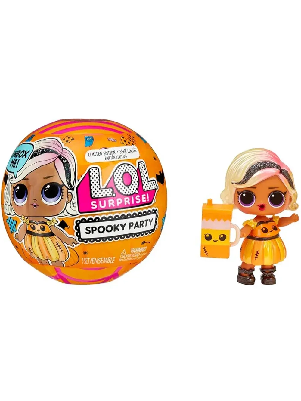 Кукла Лол Сюрприз в шаре Lol Spooky Party маленькая оригинал