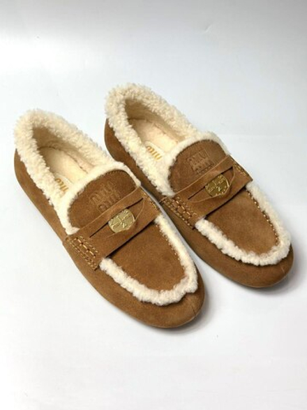 Лоферы MIU MIU