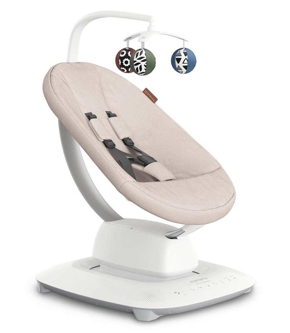 Детское кресло-качалка Uppababy Mamaroo Charlie - Sand Melange