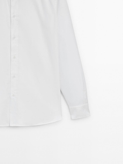 Massimo Dutti Рубашка из 100% хлопка, белый