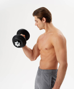 Гантель разборная обрезиненная STARFIT DB-716 16 кг