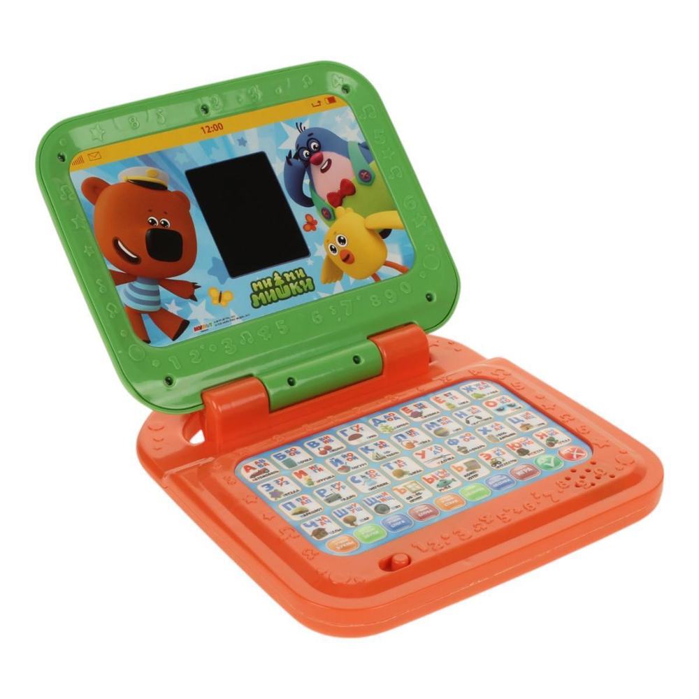 Компьютер с led- экраном "Ми-ми-мишки" 300 песен, фраз, свет/звук HT1176-R (48) (Умка)