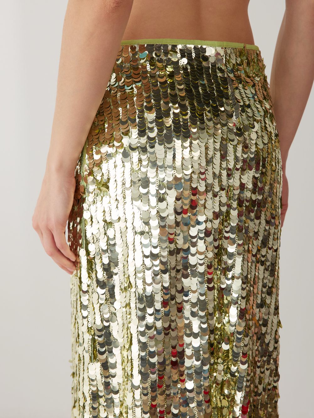 ЮБКА В ПАЙЕТКАХ L.GREEN