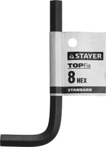 STAYER 8 мм, шестигранный ключ (27405-8)